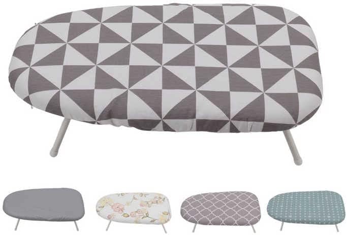 Perfect For Your Travel Space-Saving Counter-Top Ironing Board