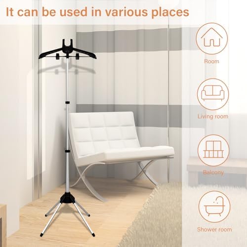 Steamer Rack for Clothes with Ironing Gloves - Garment Steamer