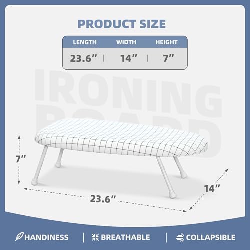 STORAGE MANIAC Compact Folding Ironing Board