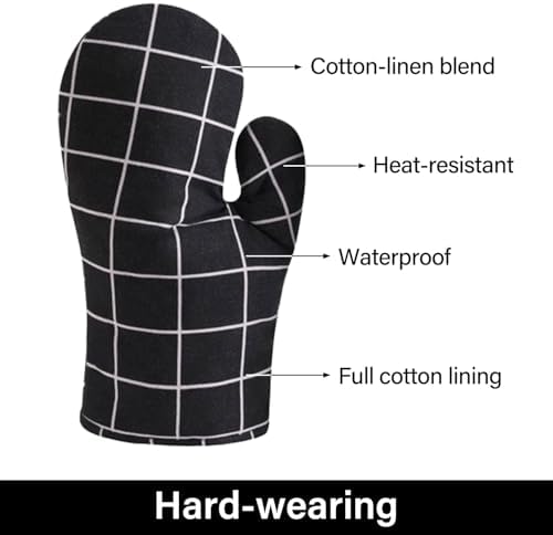 1 Pair Thick Anti-Steam Garment Steamer Gloves Heat-Resistant
