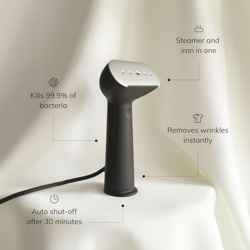 Steamery Handheld Clothes Steamer Cirrus 3 1200W US Plug Black