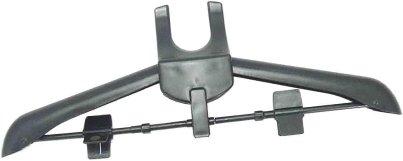 Compact Garment Steamer Hanger for Efficient Ironing Black 465cm