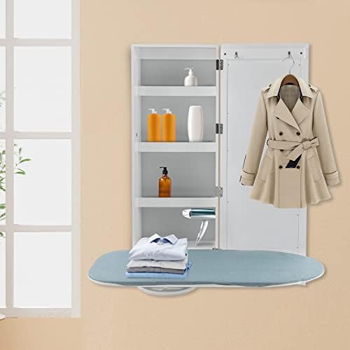 NHSemiQiXing Wall Mounted Ironing Board Cabinet