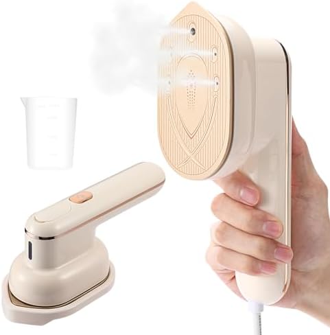 Mini Steam Iron for Clothing Compact Travel Size