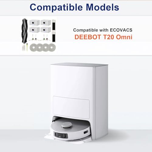 17-Piece Replacement Kit for ECOVACS DEEBOT T20 Omni Robot Vacuum