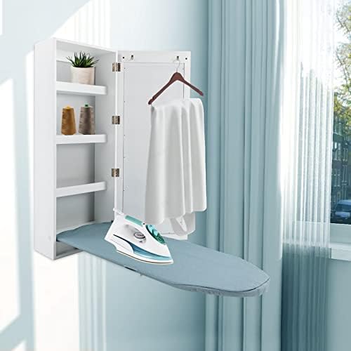 DYRABREST Wall Mounted Ironing Board Cabinet