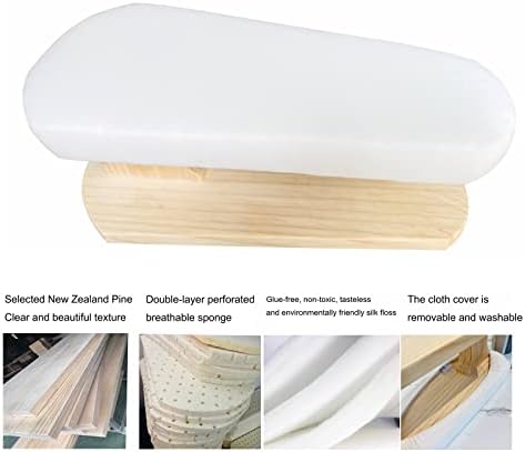 3PCS Solid Wood Ironing Board for Home Commercial Use