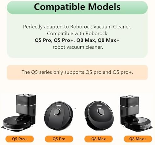 Premium Replacement Parts for Roborock Q5 ProPlus Q8 MaxPlus