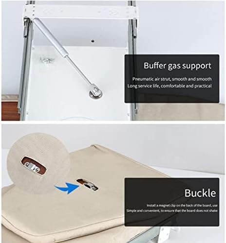 Retractable and foldable ironing board