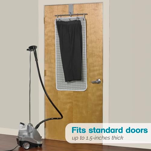 Polder Over-the-Door Steamer Station Portable 100 Cotton Garment Steamer