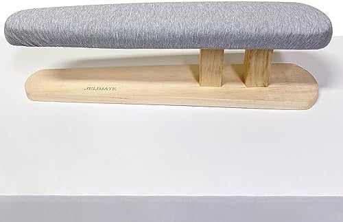 JELIMATE Portable Ironing Board with Padded Cushion