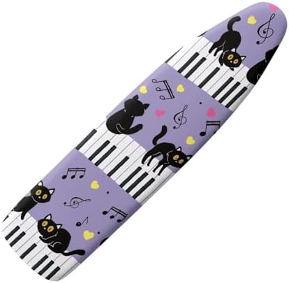 Premium Soft Ironing Board Cover with Cat Print Design