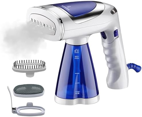 Elevanza Clothes Steamer 1600W Fast Wrinkle-Free Travel-Friendly