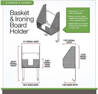 Spectrum Diversified Ironing Board Organizer