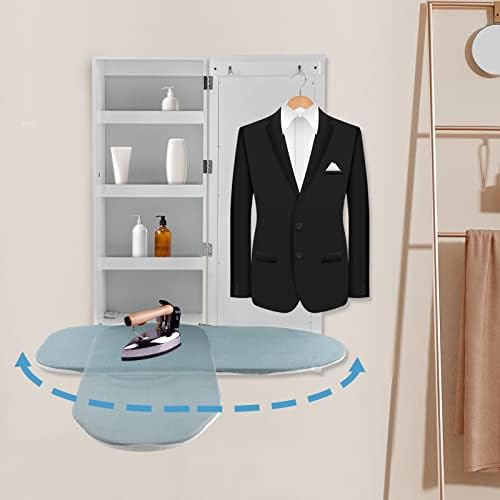 Wall-Mounted Ironing Board Cabinet