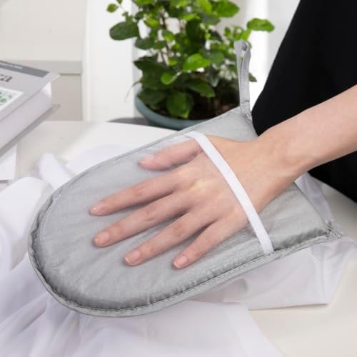 DJFBNQ Durable Garment Steamer Gloves Anti-Steam Protection for Quilters Ironers