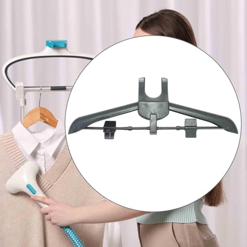 Compact Garment Steamer Hanger for Efficient Ironing Black 465cm