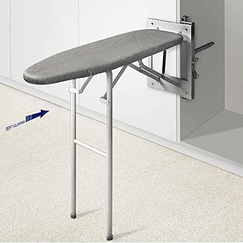 Folding Ironing Board with Cover and 90 Swivel for Kitchen Use