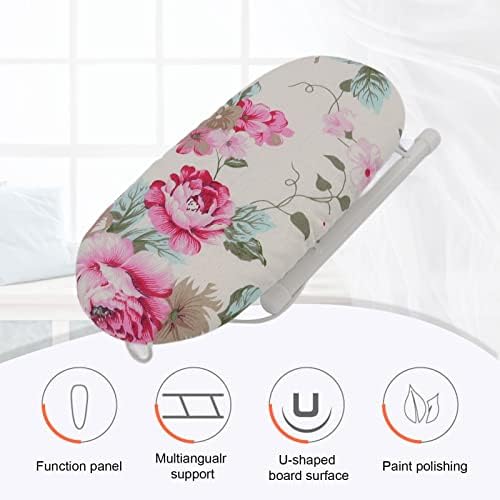 Space-Saving Heat-Resistant Portable Ironing Board for Travel Home Use