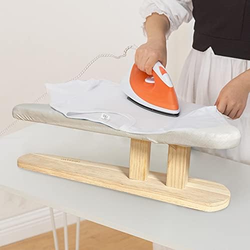 Perfect for daily use compact sturdy ironing board with padded chest sleeve