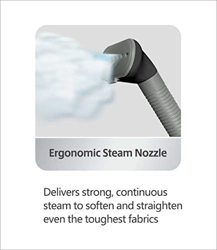 SALAV Garment Steamer with 1500W Power and 4 Steam Settings Black