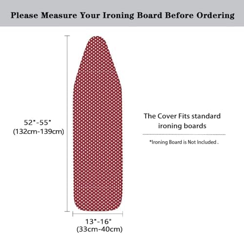 Heavy-Duty Non-Slip Ironing Board Cover
