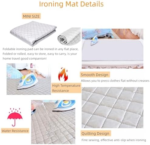High-Quality Travel Ironing Mat Portable Heat-Resistant