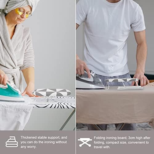 Cabilock Folding Ironing Rack for Collar and Sleeve