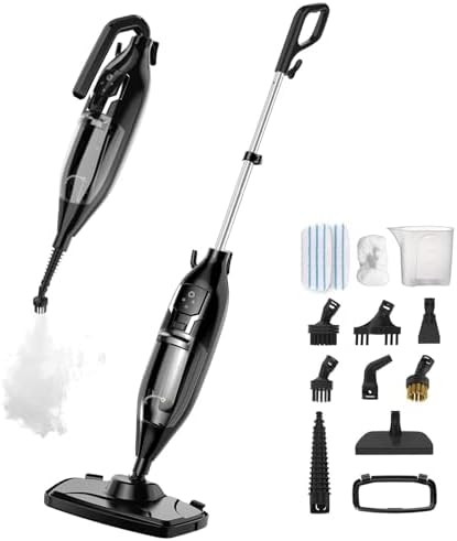 Leiksen Steam Mop - 12-in-1 Powerful Cleaner