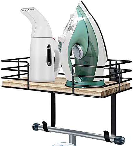 THYGIFTREE Wall-Mounted Ironing Board Hanger Durable Space-Saving Organizer