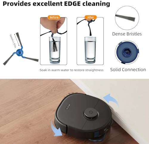 Replacement Accessory Set for Eufy X10 Pro Omni Robot Vacuum