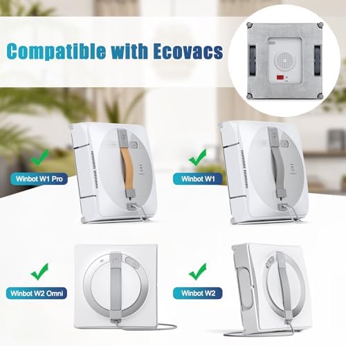 6-Piece Washable Mop Cloths for EcoVac Robot Accessories