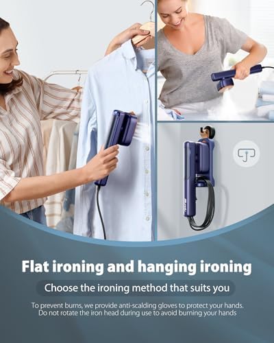 Sundance Travel Steamer 100-240V - Handheld Garment Steamer Iron 2-in-1
