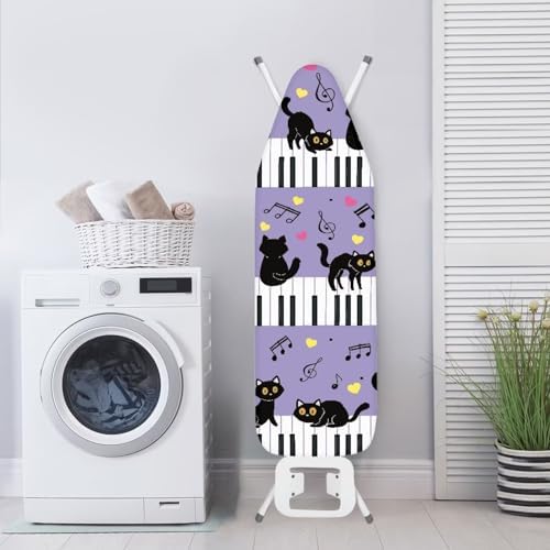 Premium Soft Ironing Board Cover with Cat Print Design