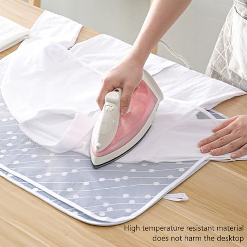 OLIZEE HANGING OVER DOOR IRONING MAT WITH 5 HOOKS