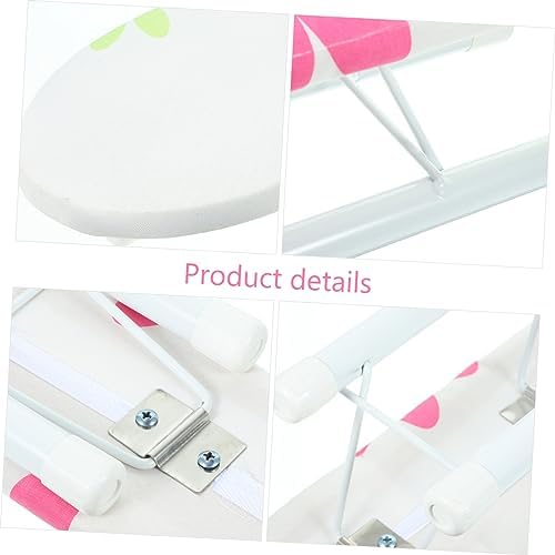 Cabilock Mini Folding Ironing Board with Floral Design