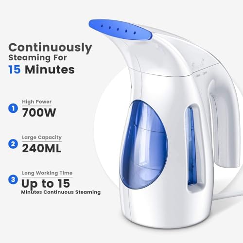 HiLIFE Garment Steamer - Portable Travel Size