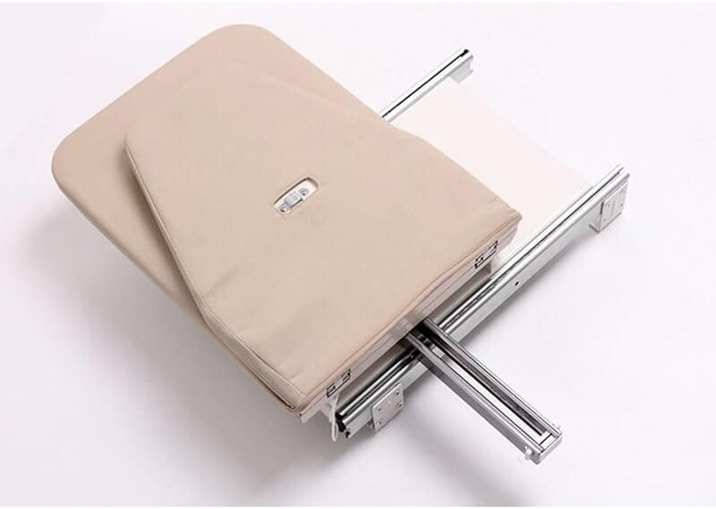 Zhibum Foldable Ironing Board 180 Rotating Space-Saving Durable
