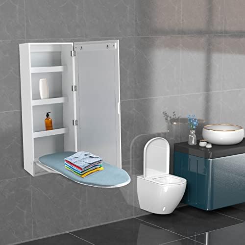 Wall-Mounted Ironing Board Cabinet