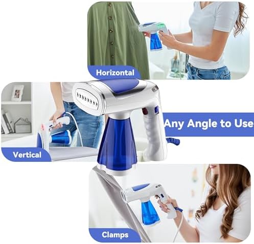 Effortlessly Remove Wrinkles with the GRETMIX Portable Clothing Steamer