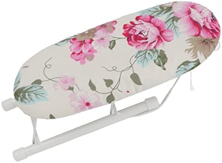 Compact Portable Ironing Board Peony Flower