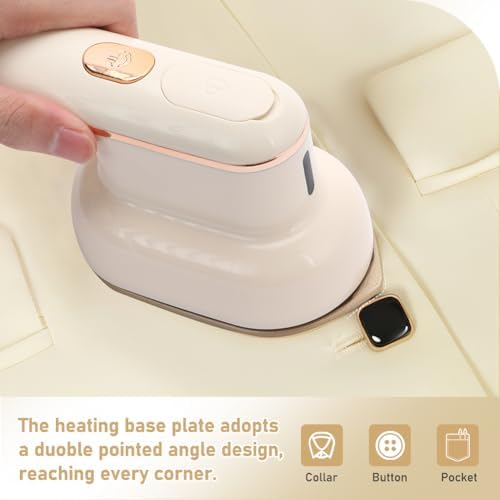 Mini Steam Iron for Clothing Compact Travel Size