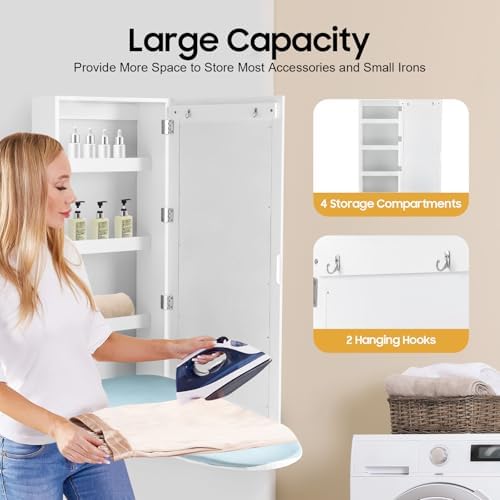 Sturdy Wall-Mounted Ironing Board