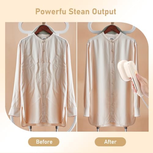 Mini Steam Iron for Clothing Compact Travel Size