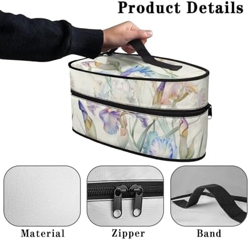 Cglasmaru Reusable Travel Iron Bag with Durable Soft Inner Liner
