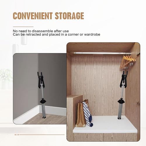 Adjustable Steamer Stand for Clothes Foldable Portable Garment Steamer