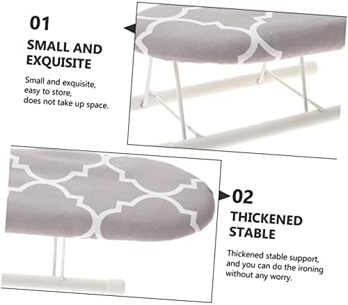 Alipis Folding Ironing Board Stool for Travel Storage Quilting