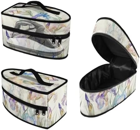 Cglasmaru Reusable Travel Iron Bag with Durable Soft Inner Liner
