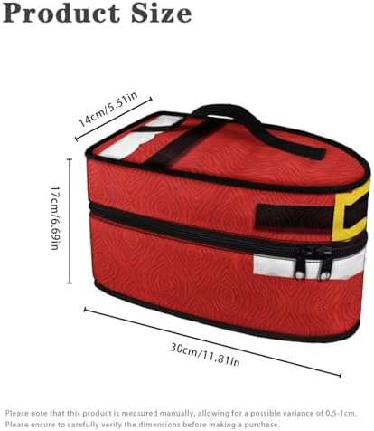 Christmas Wind Iron Storage Bag for Outings with Durable Design
