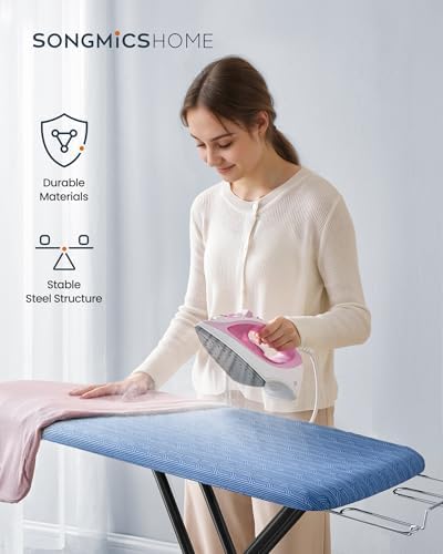 High-Adjustable Durable Stylish Foldable Ironing Board for Home Laundry Use